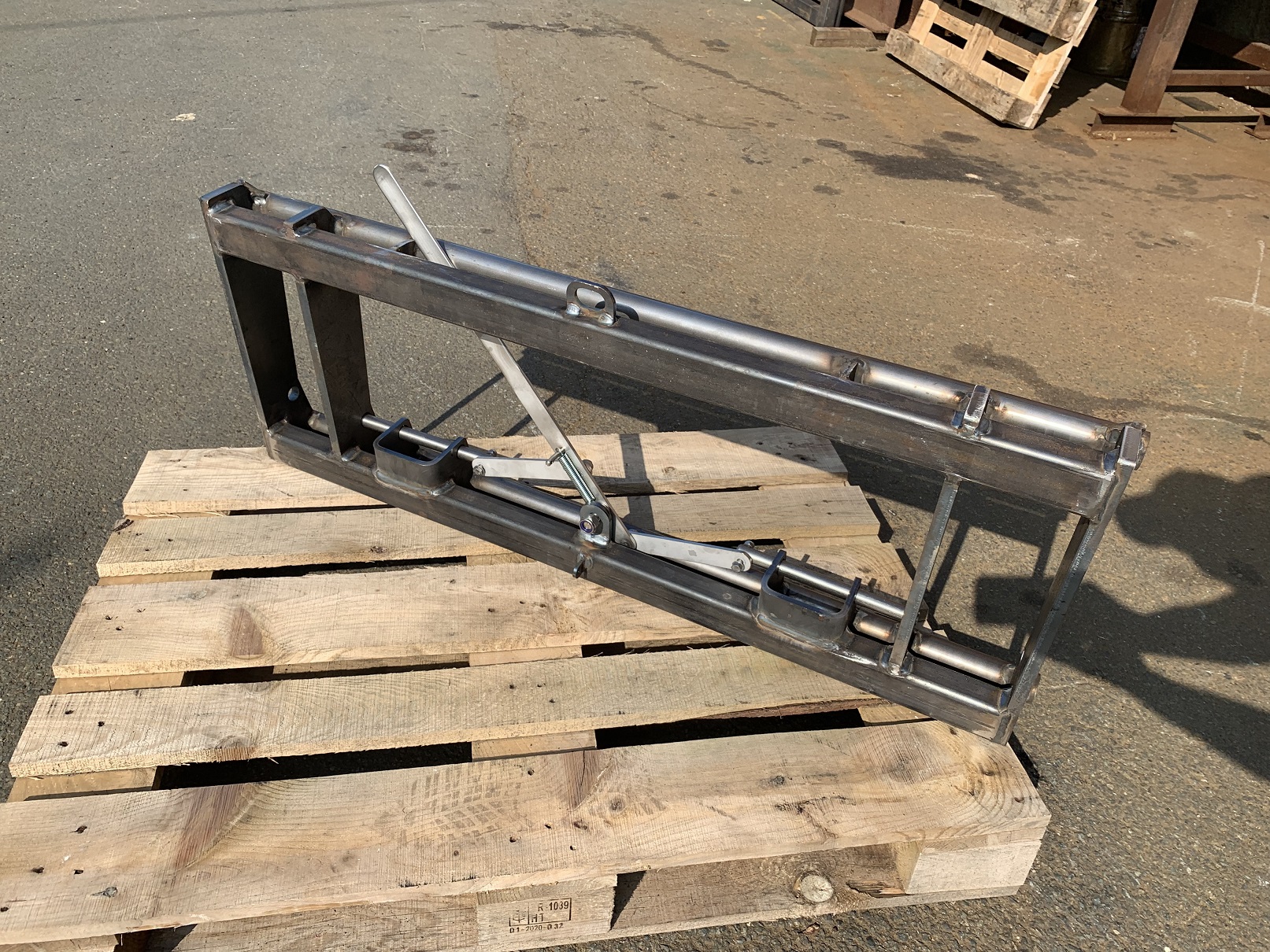 Euroadapter Rohling 2500kg  Radlader 