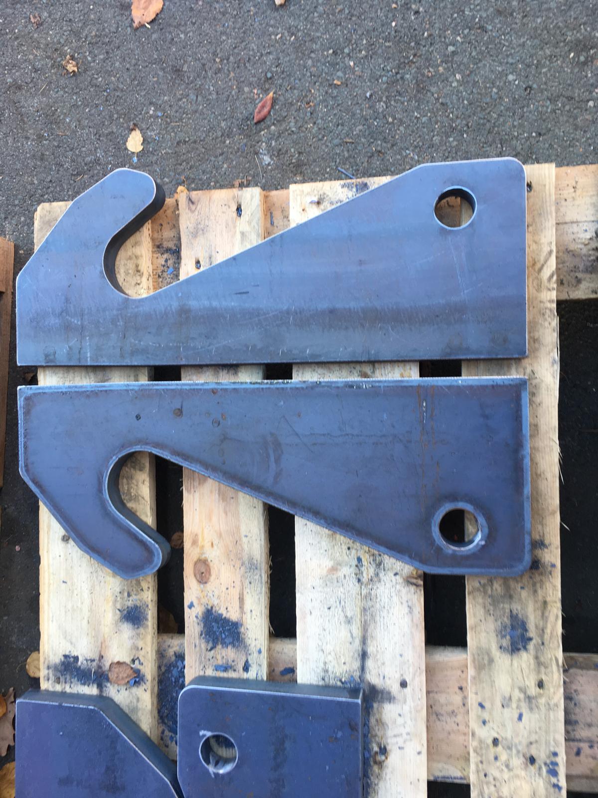 Koppelhaken Satz Anschweisshaken Case New Holland Teleskoplader