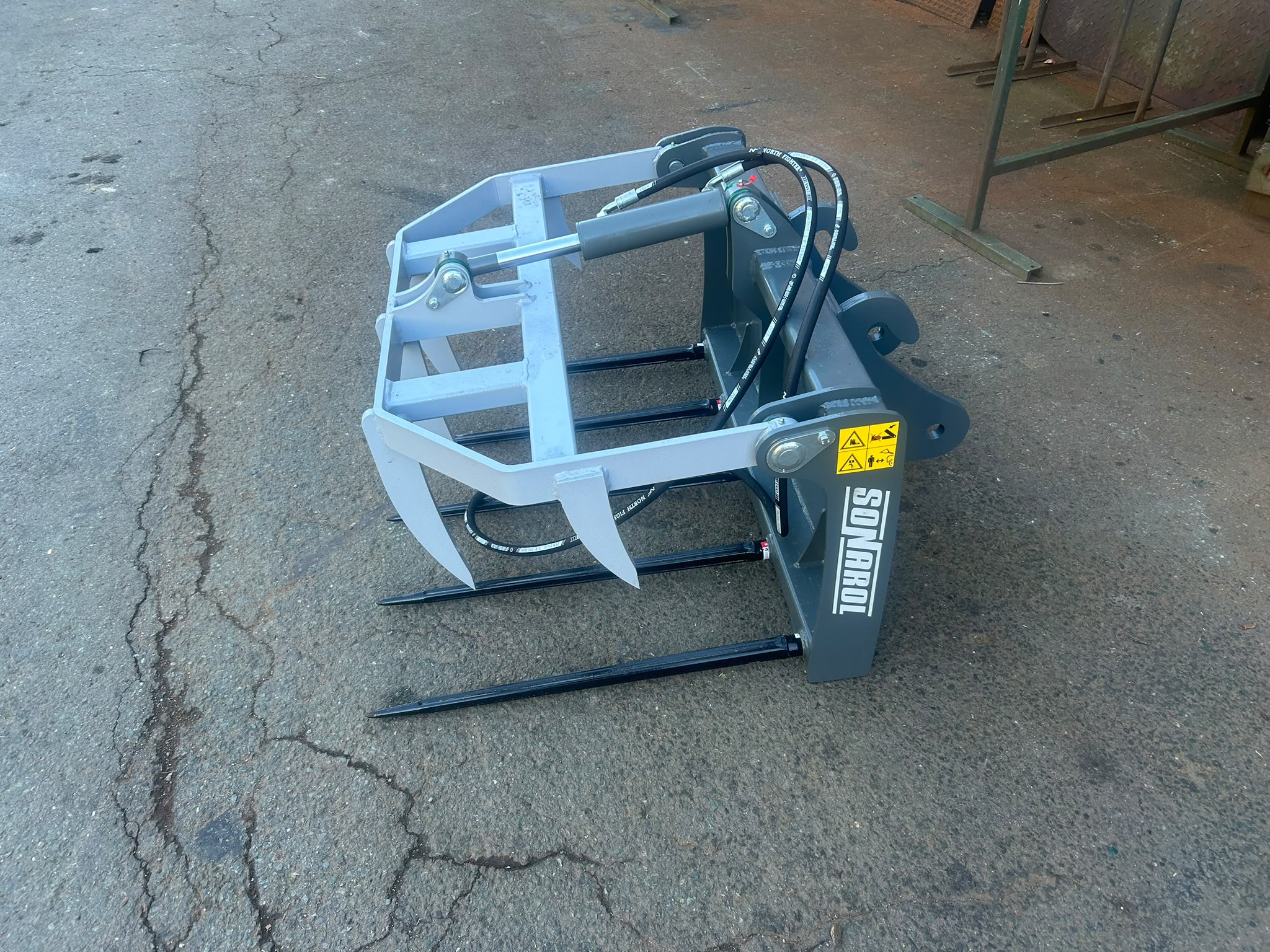 Krokodilgebiss Mini 1,0 Kramer 120 - 350  Mistzange Radlader Hoflader