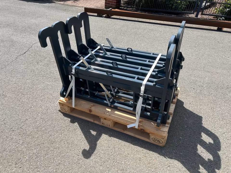 JCB Qfit Euroadapter Q Fit Radlader Teleskoplader Adapter Euro Verstärkt 3300kg